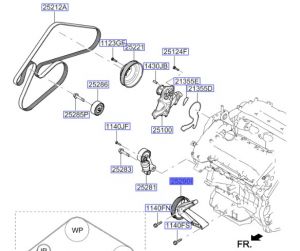 بكرة سير ماكينة