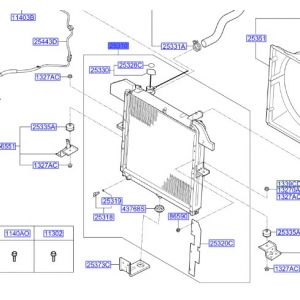 رديتر  تبريد ماء المحرك