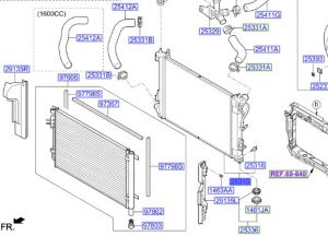 رديتر  تبريد ماء المحرك