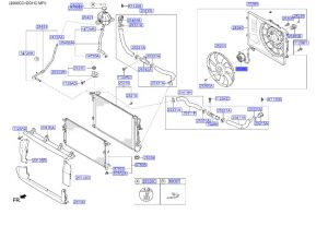 موتور مروحة التبريد