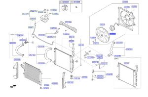 موتور مروحة التبريد