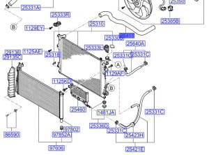 خرطوم ماء الرديتر علوي