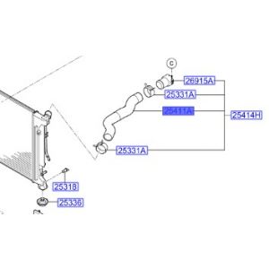 خرطوم ماء الرديتر