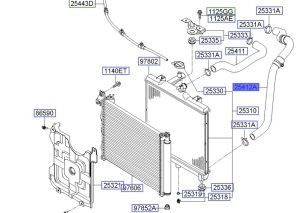 خرطوم ماء الرديتر سفلي