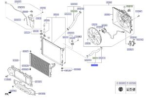 خرطوم ماء الرديتر علوي