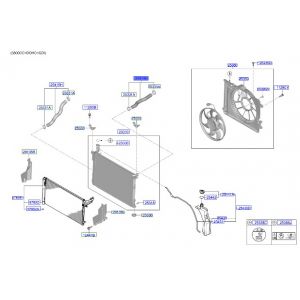 خرطوم ماء الرديتر علوي