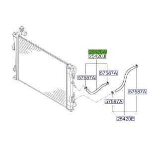 خرطوم مبرد زيت الجيربوكس