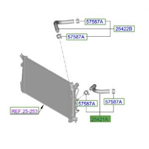 خرطوم مبرد زيت الجيربوكس