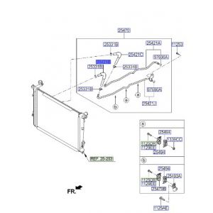 خرطوم مبرد زيت الجيربوكس