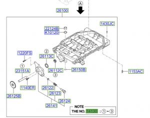 ترس مضخة الزيت
