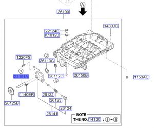 ترس مضخة الزيت