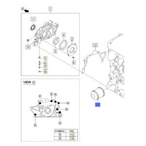 فلتر زيت الماكينة
