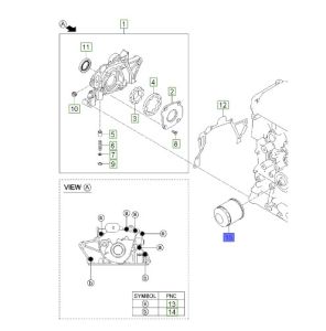 فلتر زيت الماكينة