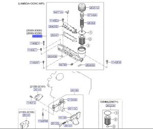 فلتر زيت الماكينة