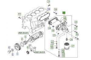 فلتر زيت الماكينة