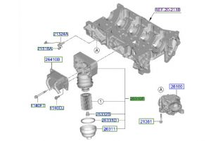 فلتر زيت الماكينة