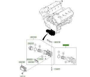 فلتر زيت الماكينة