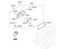 فلتر زيت الماكينة