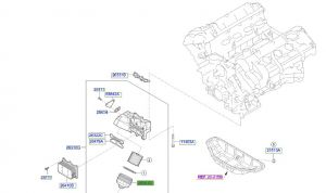 غطاء فلتر زيت الماكينة
