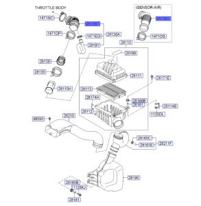 خرطوم مدخل الهواء