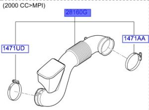 خرطوم مدخل الهواء