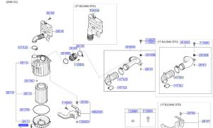 قفيس رباط خرطوم الهواء