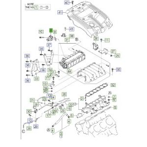 بلف نظام إعادة تدوير هواء العادم