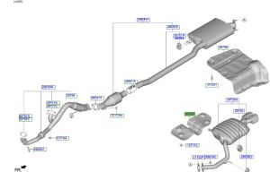 غطاء عازل حرارة العادم