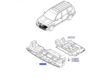 غطاء ماكينة سفلي