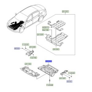 غطاء ماكينة سفلي