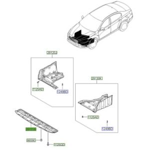 غطاء ماكينة سفلي
