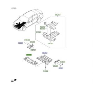 غطاء ماكينة سفلي