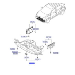 غطاء ماكينة سفلي