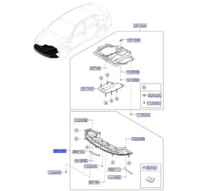 غطاء ماكينة سفلي