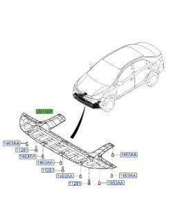 غطاء ماكينة سفلي