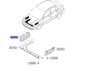 غطاء ماكينة سفلي