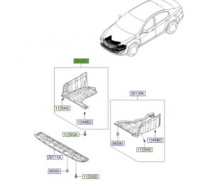 غطاء ماكينة سفلي