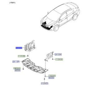 غطاء ماكينة سفلي