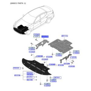 غطاء ماكينة سفلي
