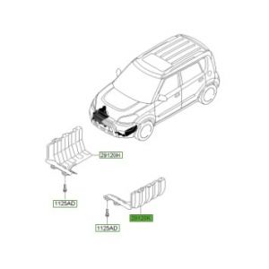 غطاء ماكينة سفلي