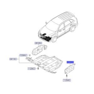 غطاء ماكينة جانبي