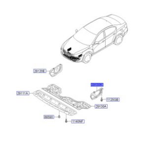 غطاء ماكينة جانبي