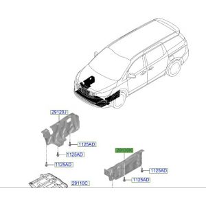 غطاء ماكينة جانبي