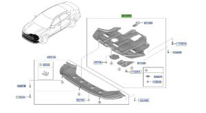 غطاء ماكينة سفلي