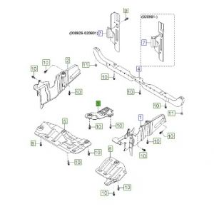 غطاء ماكينة سفلي