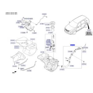 خرطوم مدخل الوقود