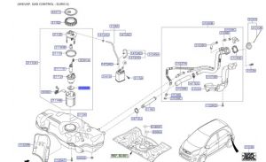 مصفاة مضخة الوقود