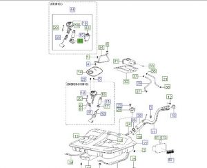 مصفاة مضخة الوقود