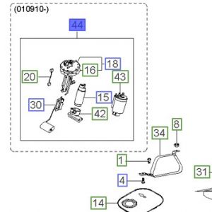 مضخة وقود كاملة