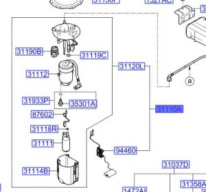 مضخة وقود كاملة